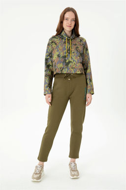 Женский свитшот цвета хаки - U.s. polo assn фото 12