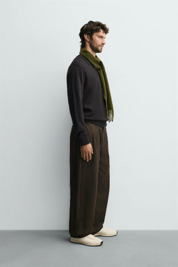 100% WOOL KNIT POLO SHIRT - Zara фото 4