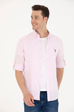 U. S. Polo Assn Мужская рубашка с длинным рукавом Magnolia