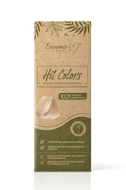 Белита-М HIT COLORS Краска стойкая с мас.оливы и пантенол. тон № 10.21 Ледяное шампанское