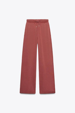 FADED WIDE-LEG TROUSERS - Zara фото 22