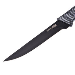 Нож кухонный Satoshi Карбон 15см, с антиналипающим покр. (803-072)