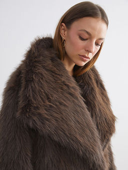 Ceket Yaka Oversize Kad?n K?rk Mont