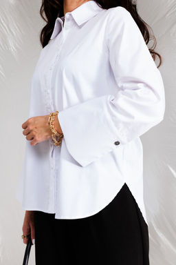Рубашка KOKOdea 214140.1 белый  фото 5