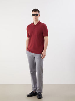 Polo Yaka K?sa Kollu Pike Erkek Ti??rt