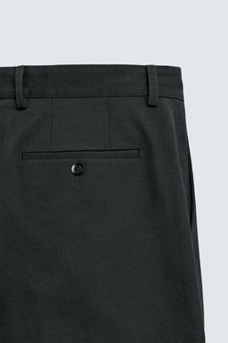 PLEATED TEXTURED TROUSERS - Zara фото 9