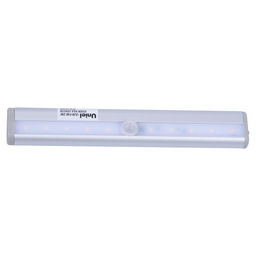 ULM-F48-2W/4500K/4AA SENSOR IP20 SILVER Светильник светодиодный для мебели с датчиком движения. Питание 4АА (не в/к). 188*30*15мм. 50Lm. ТМ Uniel