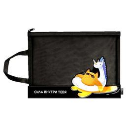 Папка для школьных тетрадей Феникс+ арт. 72391/ 50 СУПЕРКОТ ( 34х24 см, 1 отделение (-я), молния, ру