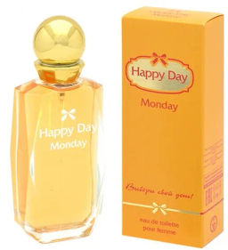 GGf055day Туал/вода жен. (55мл) HAPPY DAY MONDAY понедельник 36