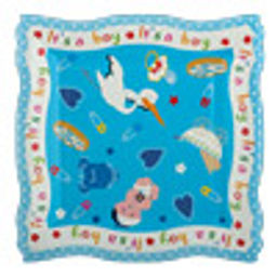 "BOOMZEE" TRL-06 Тарелки бумажные "Квадратные" 6 х 6 шт. СК/Распродажа 02- рождение сына