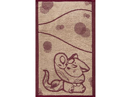 1с105.413ж1 Соты и пчелка (коралл3) Полотенце махровое 50х30 см - Текс-дизайн фото 221