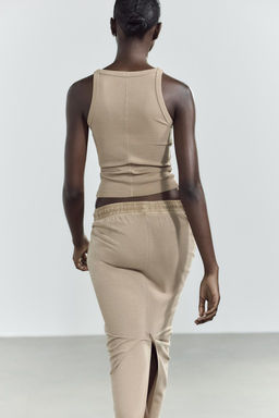 FADED-EFFECT HALTER TOP - Zara фото 5