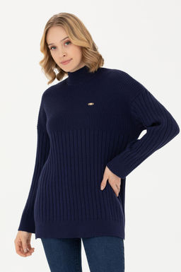 Женский темно-синий свитер - U.s. polo assn фото 10