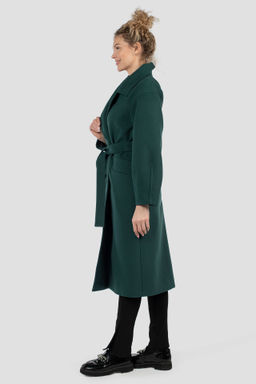 01-11897 Пальто женское демисезонное (пояс) - El podio фото 3