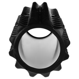 Ролик массажный Sangh, 33×13 см, черный