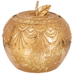 ФИГУРКА ДЕКОРАТИВНАЯ ЯБЛОКО 18*18*16 СМ