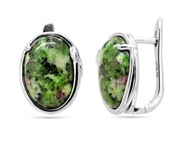 Серьги, цоизит, МЦВА175