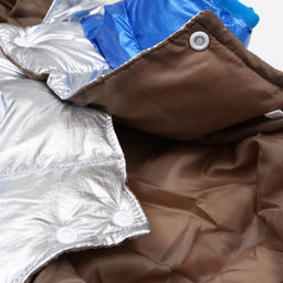 Комбинезон Блик с утяжкой, размер 12 (ДС 28 см, ОГ 38 см, ОШ 27 см), серебряно-синий - Simaland фото 10