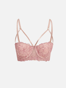 Balenli Dolgusuz Dantelli Fantezi Straplez S?tyen