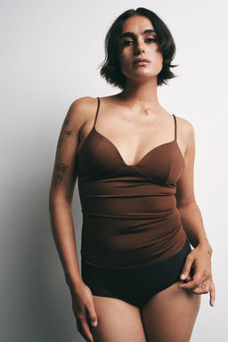 POLYAMIDE BLEND TOP - Zara фото 13