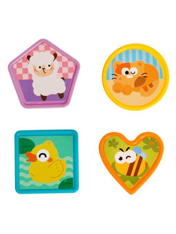 Сортер "Кубик" с шестеренками и фигурами