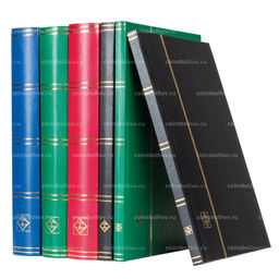 Альбом для марок на 32 страницы Stockbook BASIC S32 Красный LEUCHTTURM 309224