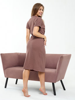 Халат женский м9вк вафля кашкорсе - Лето-текс фото 4