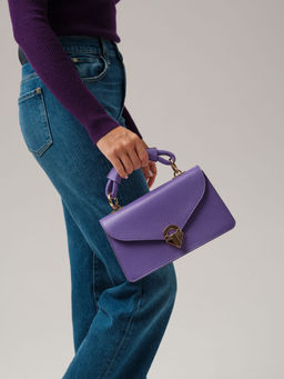 Сумка Azaro 30693 фиолетовый цветок