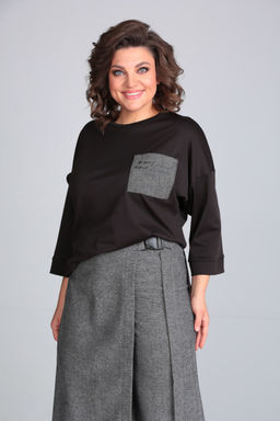 Костюм Michel Chic 1317/1 черный, темно-серый фото 4