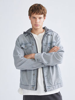 Standart Kal?p Erkek Jean Ceket