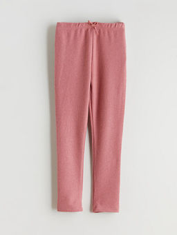 Beli Lastikli K?z ?ocuk Uzun Tayt