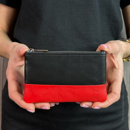 Итальянская кожаная ключница DuDu серии Kimolos | черный