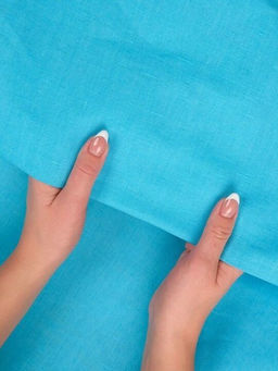 Штора гладкокраш. Бриз тесьма п/лен 145*260 см. - Лен поволжья фото 5