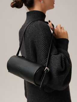 Кожаная сумка Tube DBR 31343 черный  фото 7