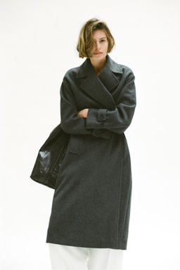 OVERSIZED SOFT COAT - Zara фото 10