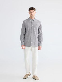 Рубашка мужская Regular Fit в полоску