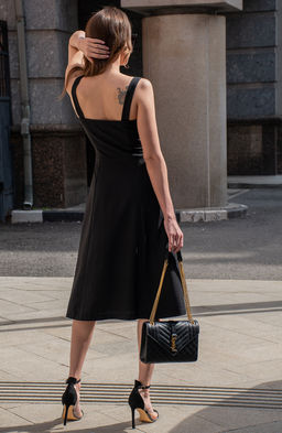 Романтичное платье черный - Donna saggia фото 4