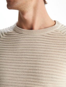 Bisiklet Yaka Erkek Triko Kazak