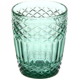 Цена за 2 шт. Стакан низкий 300мл "Emerald" Ромбы