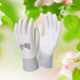 4066M Перчатки нейлоновые 13 класс вязки с полиуретановым обливом СУПЕР ЛЮКС, арт. 413 ПУ