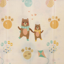 Коврик игровой 180*200*0,8 см Звери 2