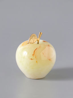 Набор фигурок 4 шт. «Яблоко», 5 см, оникс