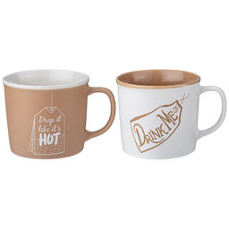 НАБОР КРУЖЕК 2ШТ POSITIVE 340 МЛ