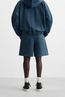 RELAXED FIT JOGGER BERMUDA SHORTS - Zara фото 23