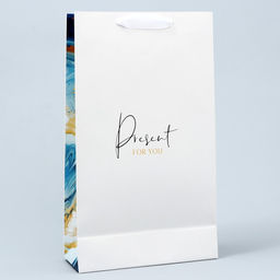 Пакет под две бутылки Present for you, 35 х 20 х 9 см - Дарите счастье фото 11