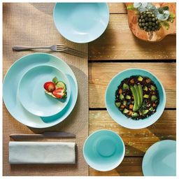 Тарелка обеденная ДИВАЛИ ЛАЙТ ТЮРКУАЗ 25см - Luminarc фото 5