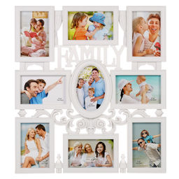 Фоторамка коллаж Семья 47x51 см / XZ-1962 /уп 24/ 9 фото - Галеонтрейд фото 3
