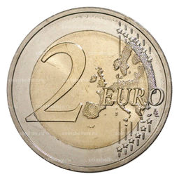 Монета 2 евро 2018 года J Германия Федеральные земли Германиия Берлин