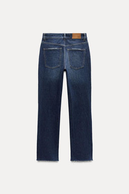 Z1975 HIGH-WAIST SLIM ANKLE JEANS - Zara фото 3