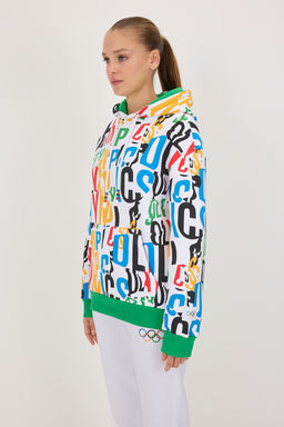 Cok Renkli Unisex Hoodie Orme Sweatshirt TWOAW26SW00072 - Trendyolmilla фото 3